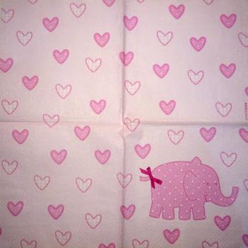 060 Elefant - 3-lagig - (gold) - ppd